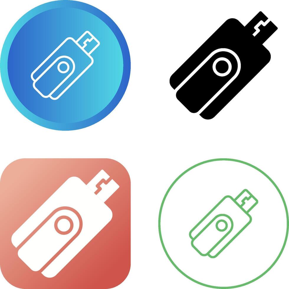 Flash Drive Vector Icon