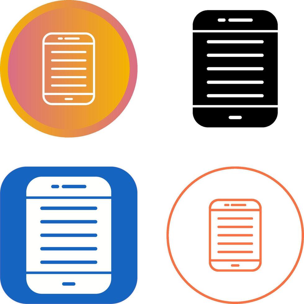 Smart Phone Vector Icon