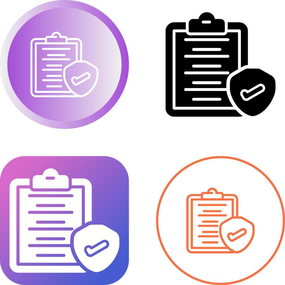 Privacy Policy Vector Icon