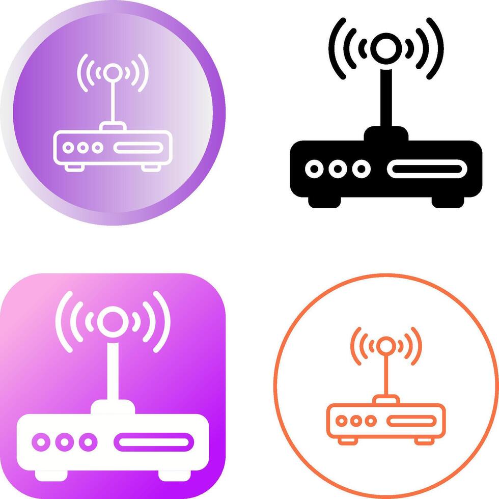 Wi-Fi Access Point Vector Icon