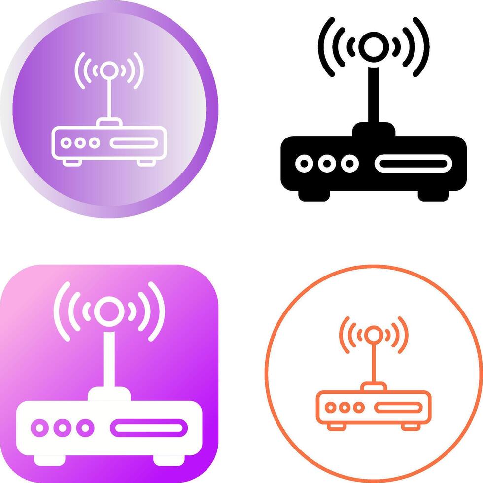 Wifi acceso punto vector icono