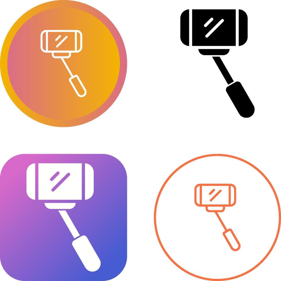 Selfie Stick Vector Icon