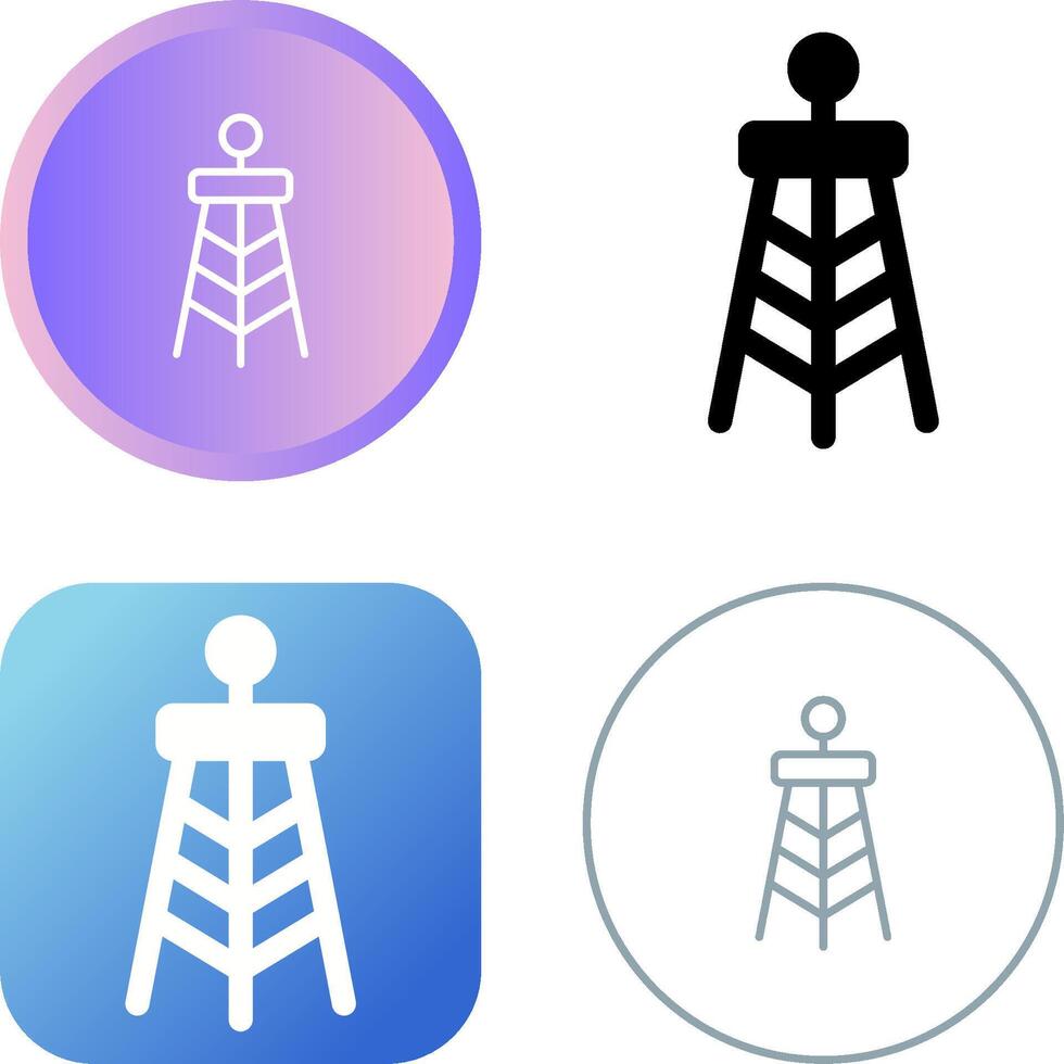 icono de vector de torre