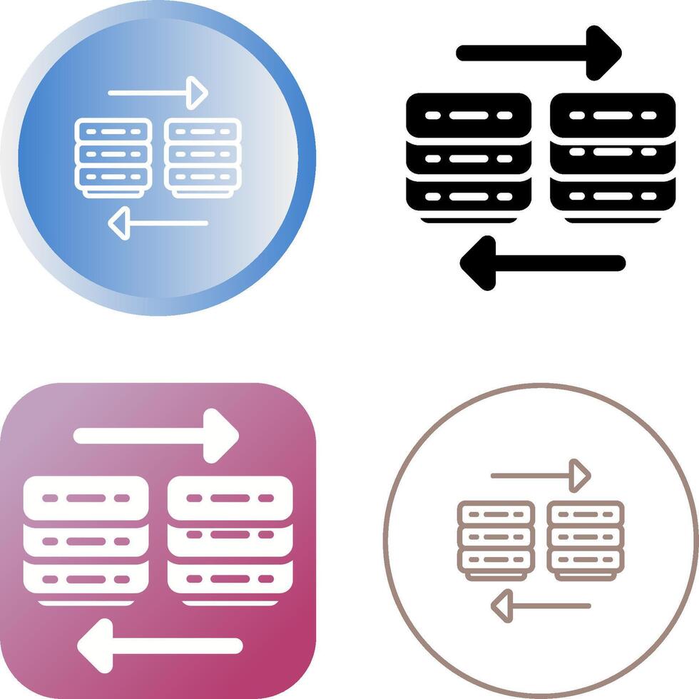 Cloud Migration Vector Icon