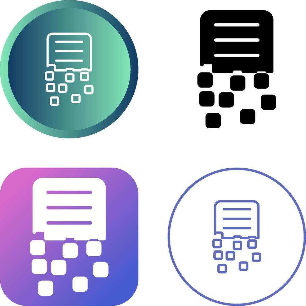 Data Loss Prevention Vector Icon