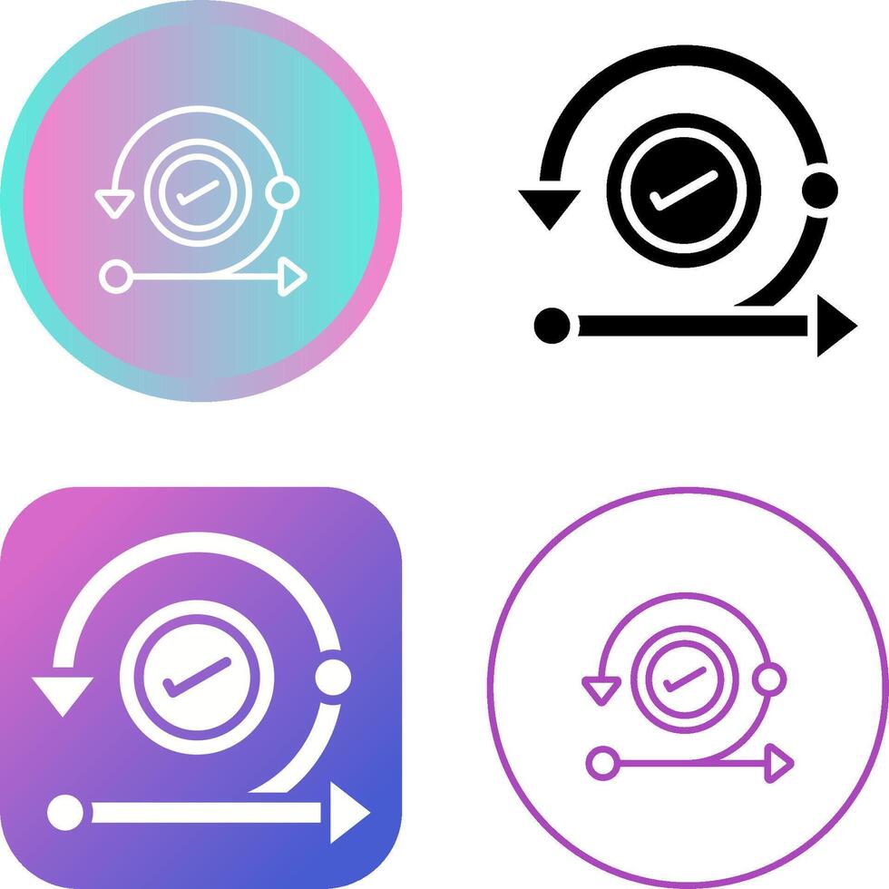 Iteration Vector Icon