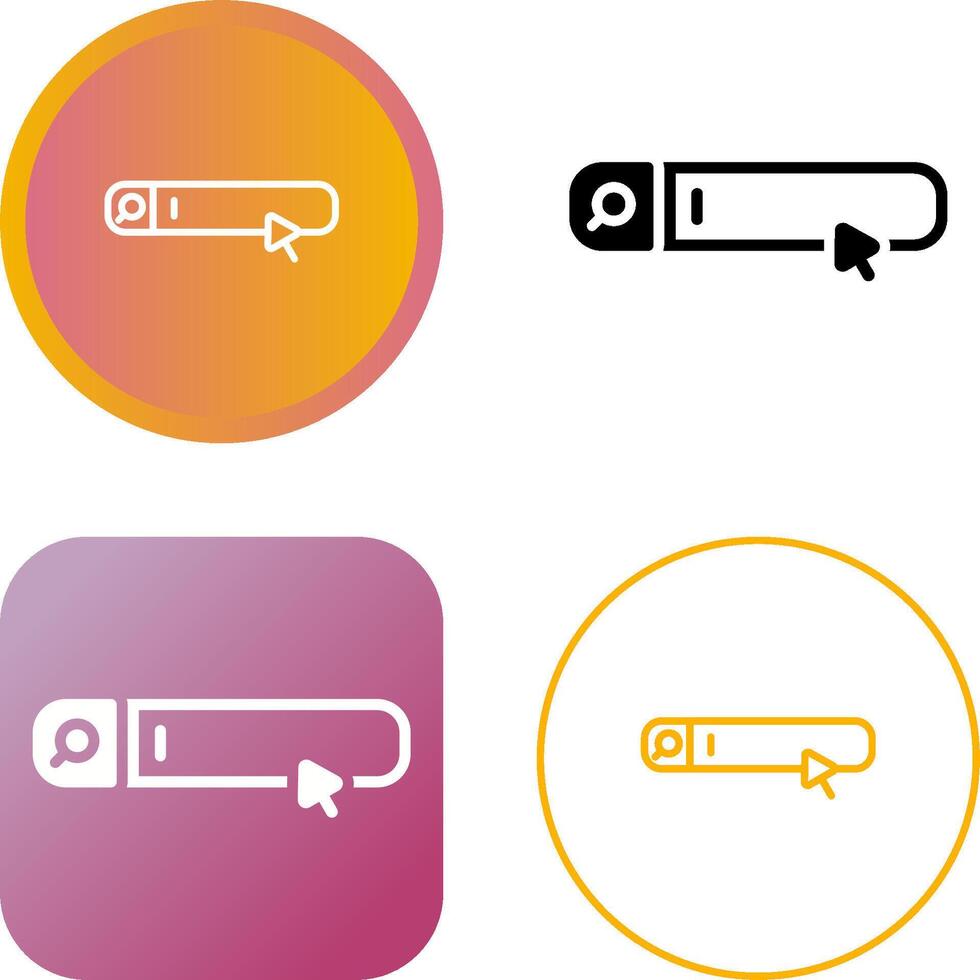 Search Engine Vector Icon