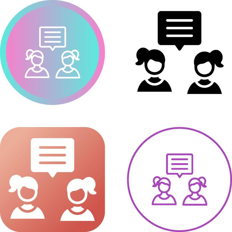 Discuss Vector Icon