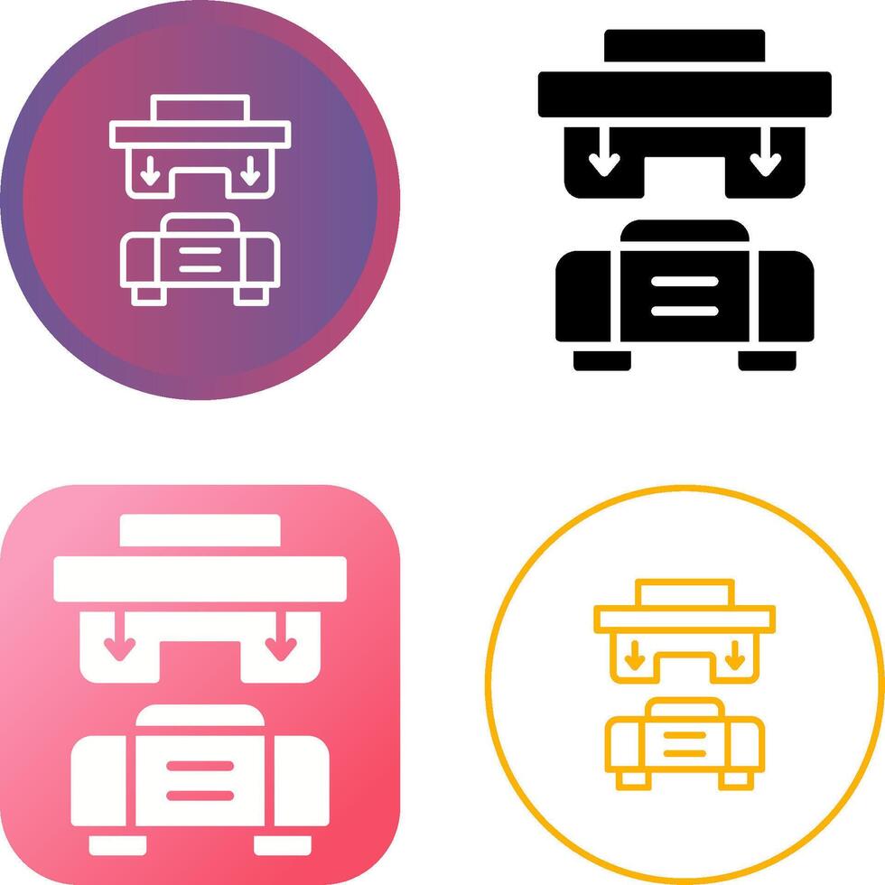 Press Machine Vector Icon