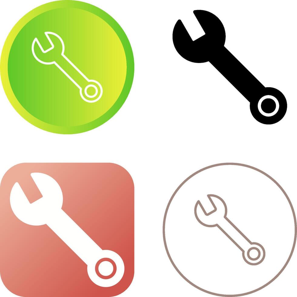 Spanner Vector Icon