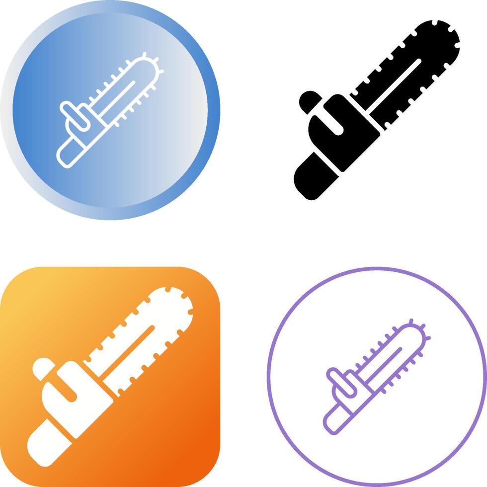 Chainsaw Vector Icon