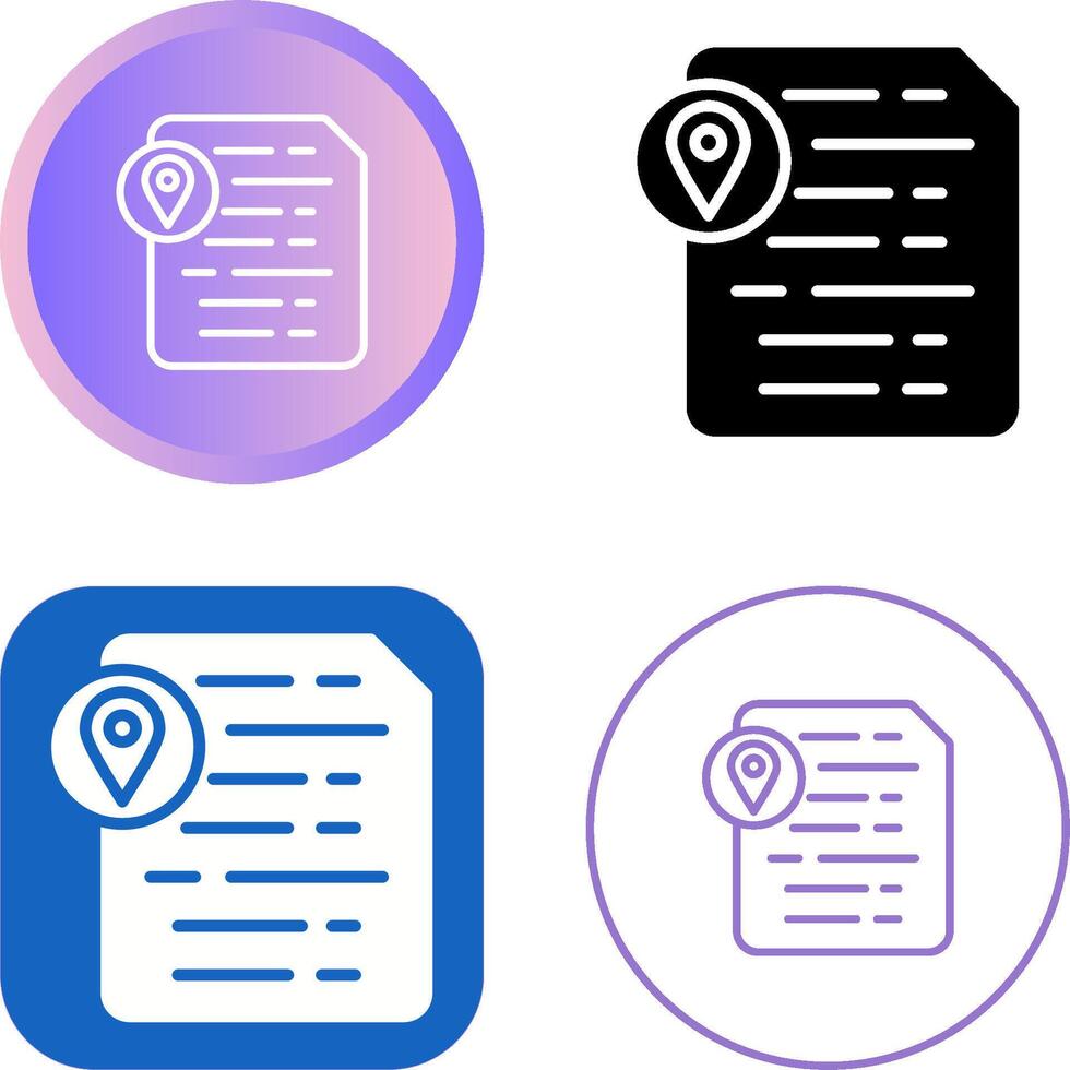 Document Insert Placeholde Vector Icon