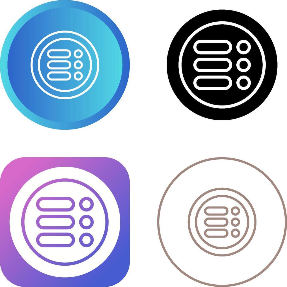 Menu Vector Icon