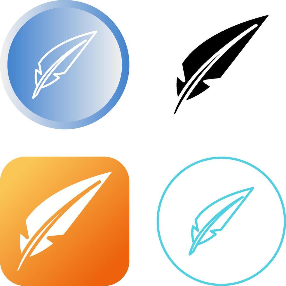 Quill pen Vector Icon