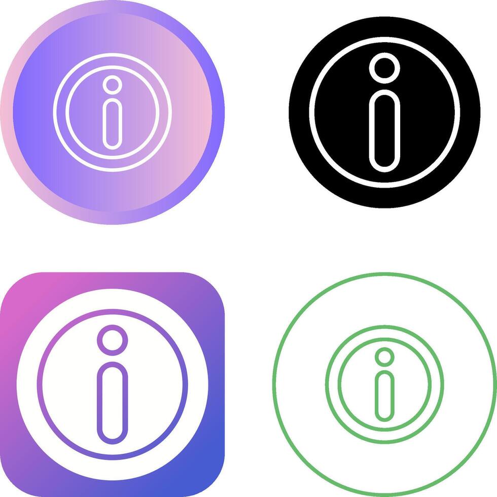 Info Vector Icon