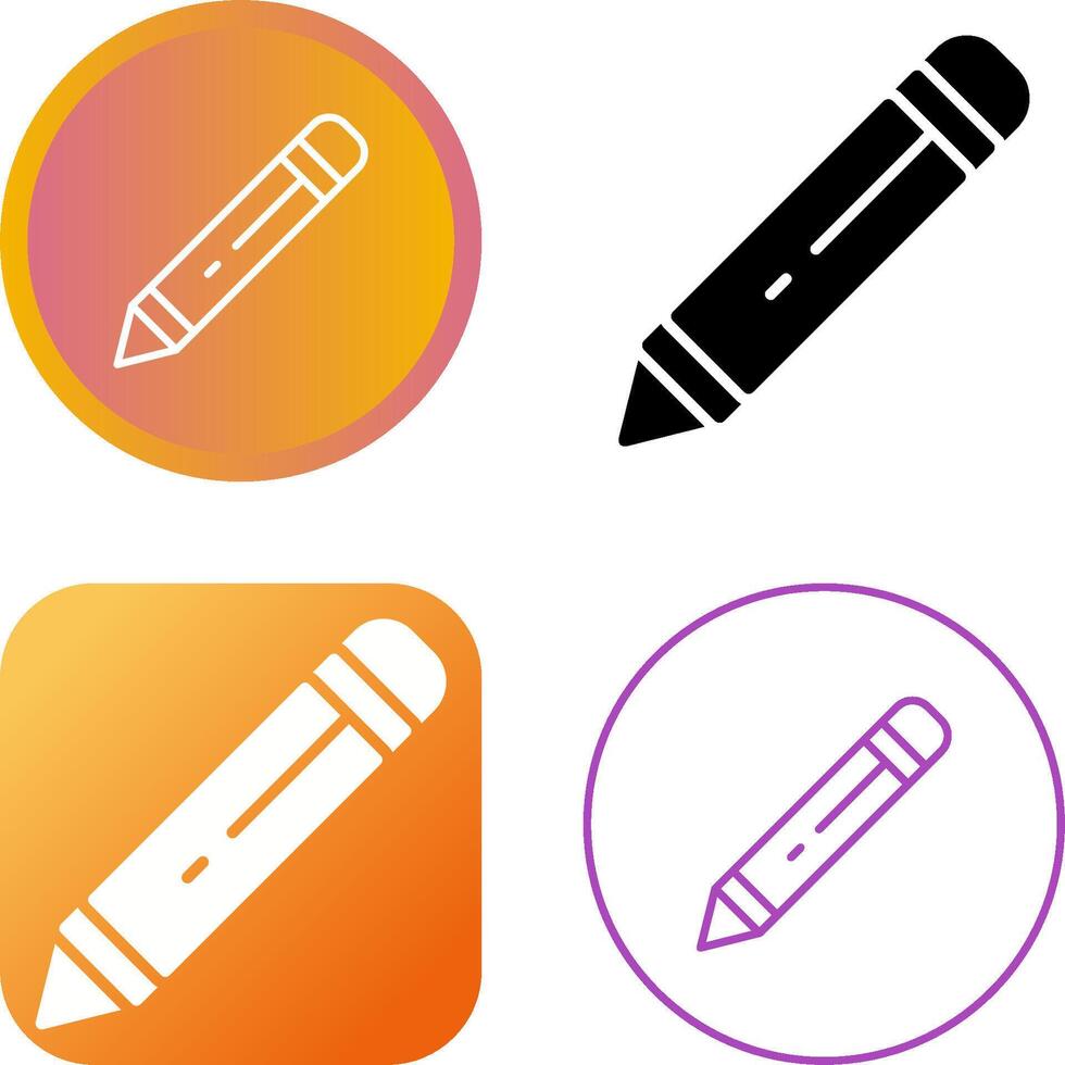 Pencil Vector Icon