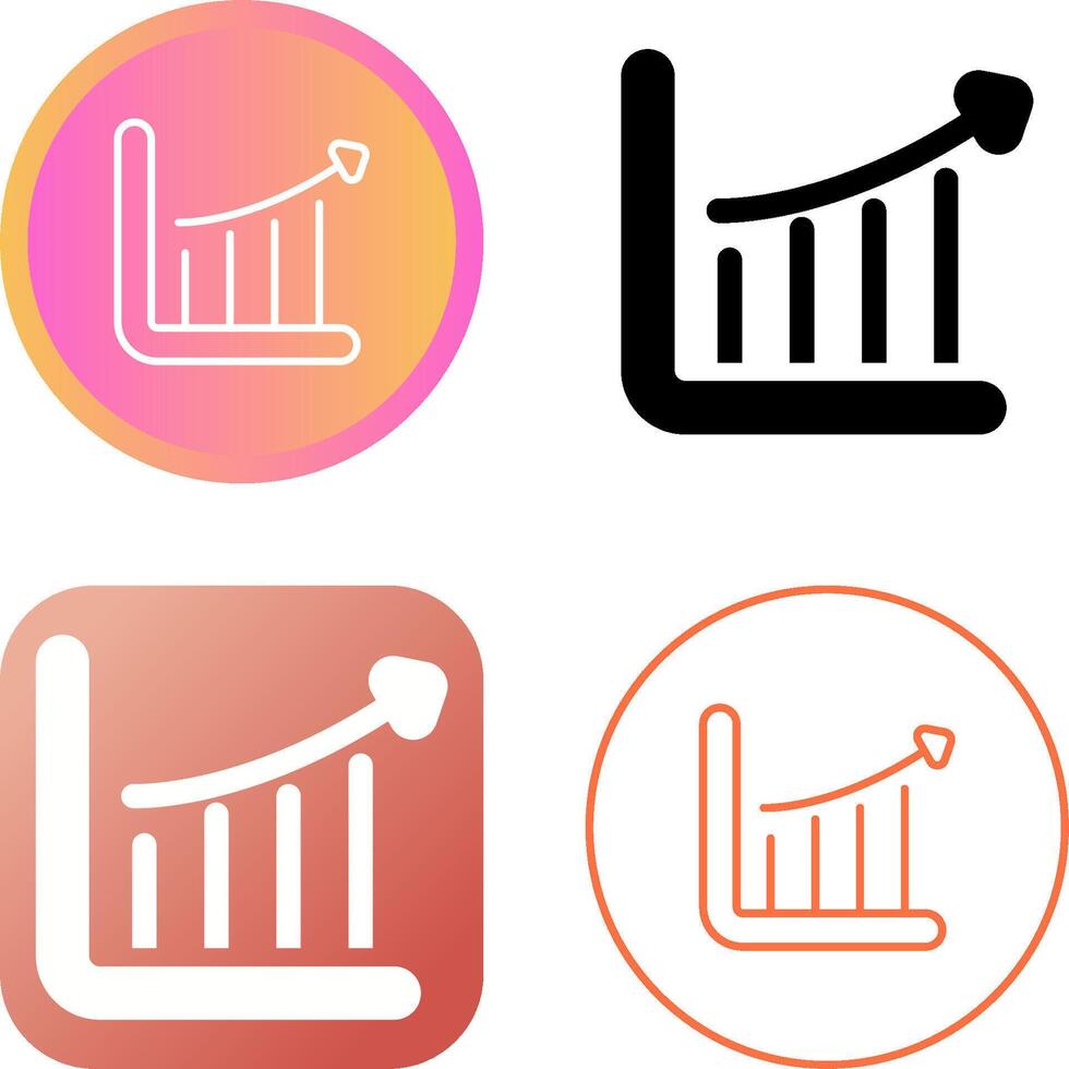 Chart Arrow Grow Vector Icon