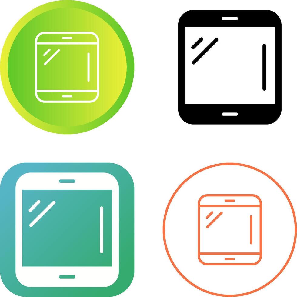 Tablet Vector Icon