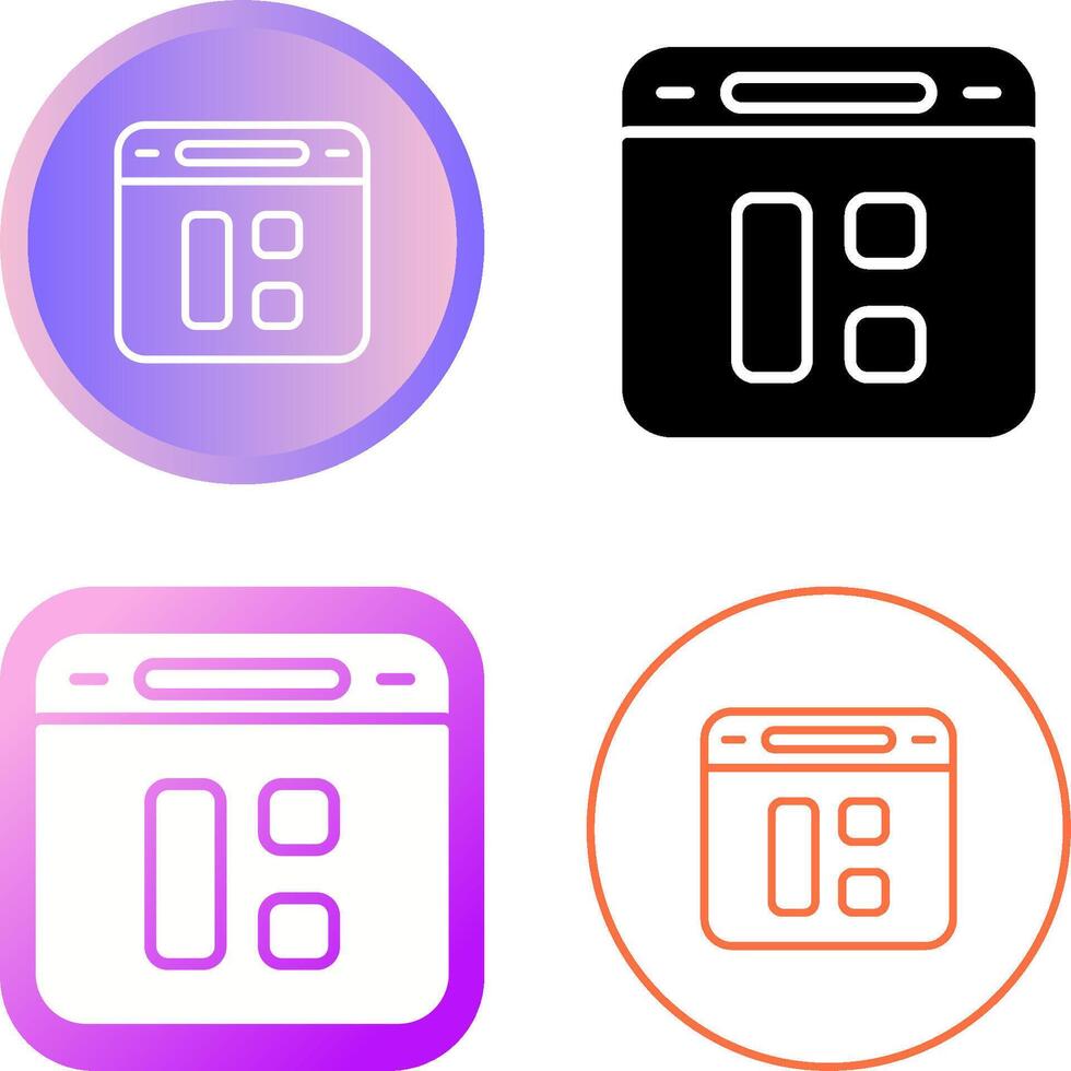 Dashboard Vector Icon