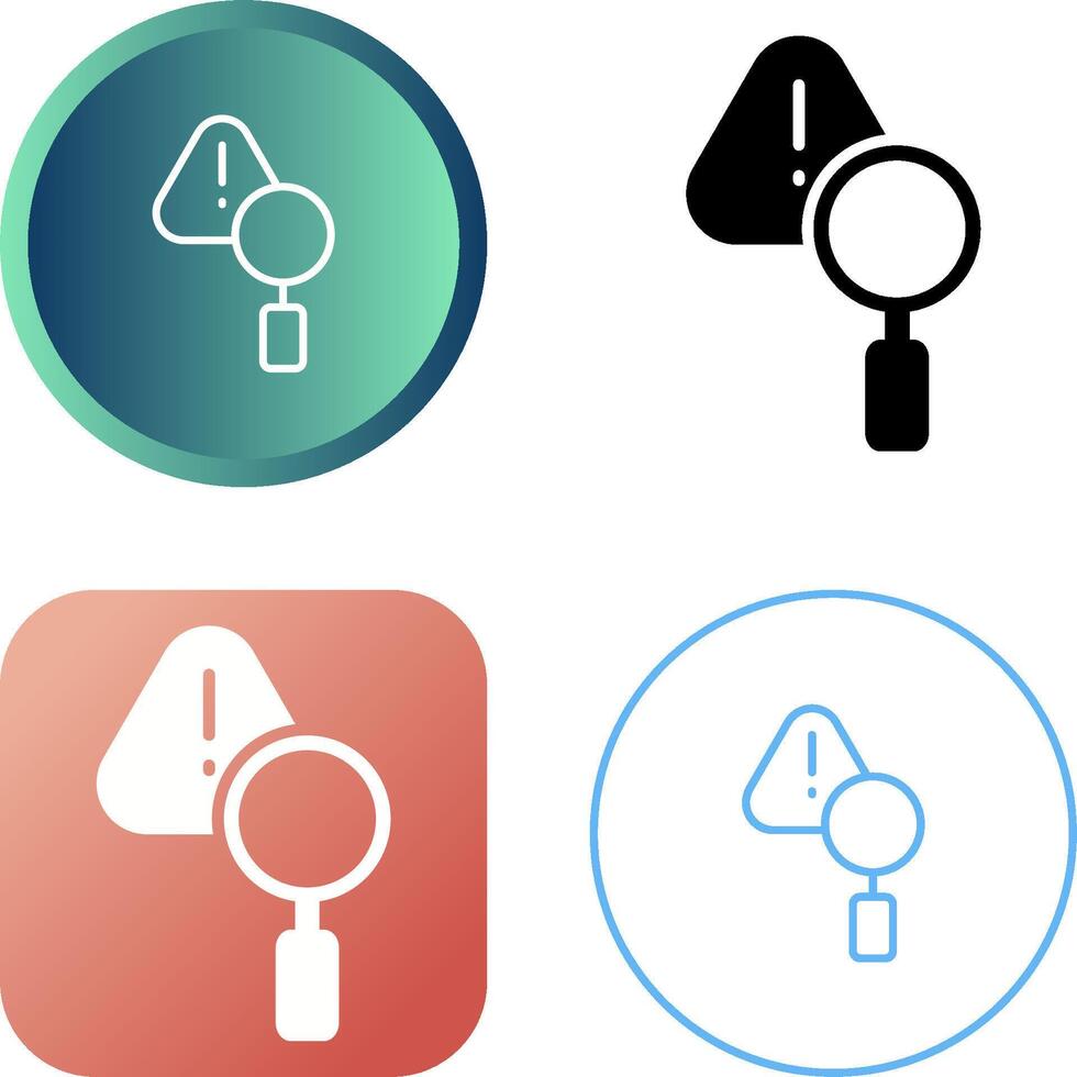 Investigation Vector Icon