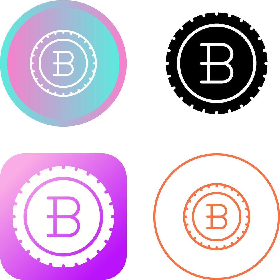 Cryptocurrency Vector Icon