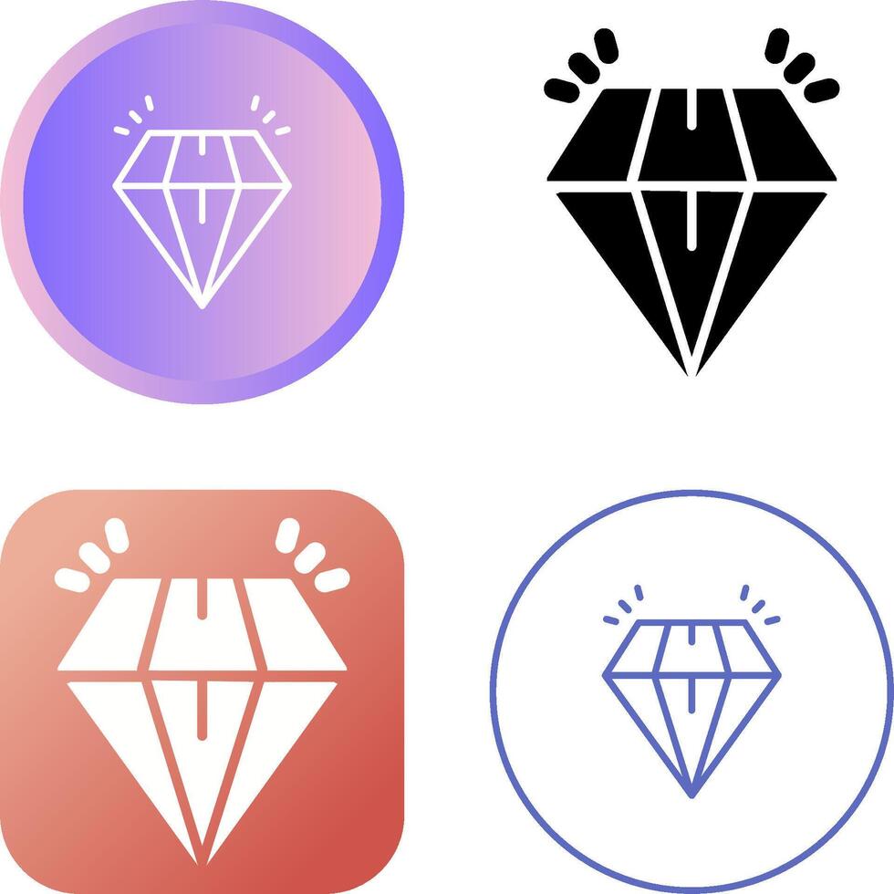 Diamond Vector Icon