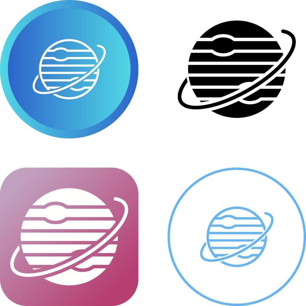 Planet Vector Icon