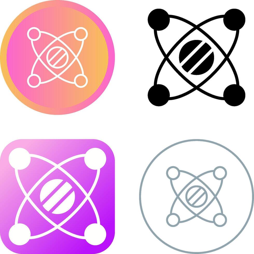 Solar System Vector Icon