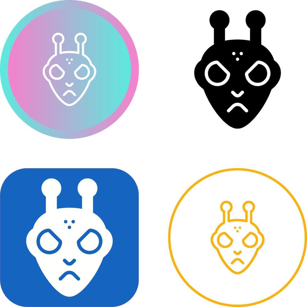 Alien Vector Icon