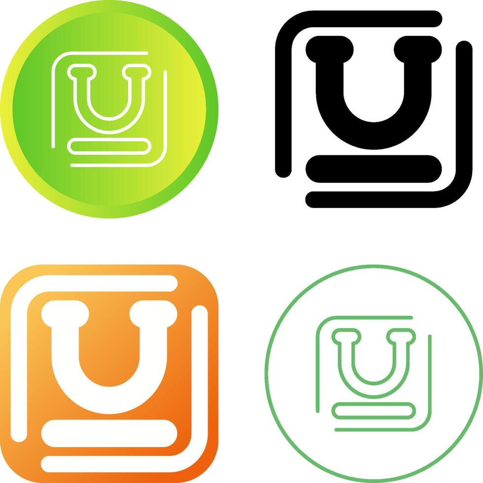 Underline Vector Icon
