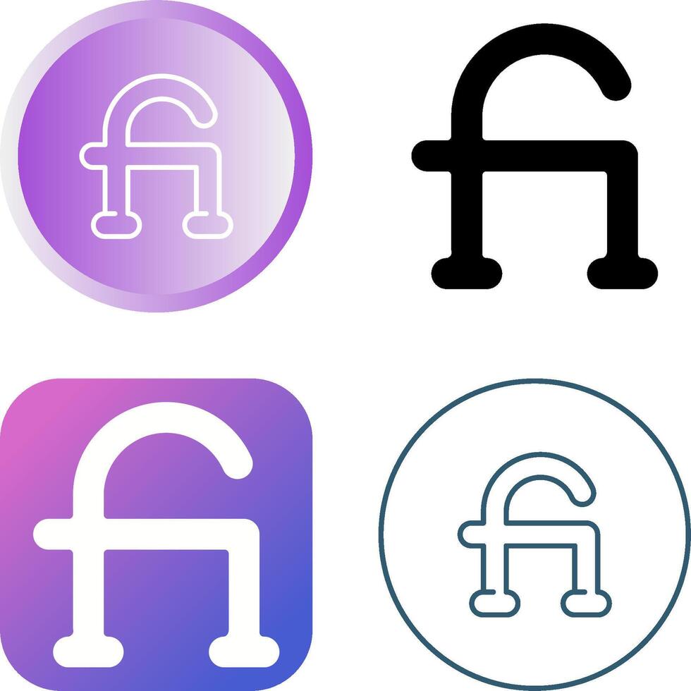 Ligature Vector Icon