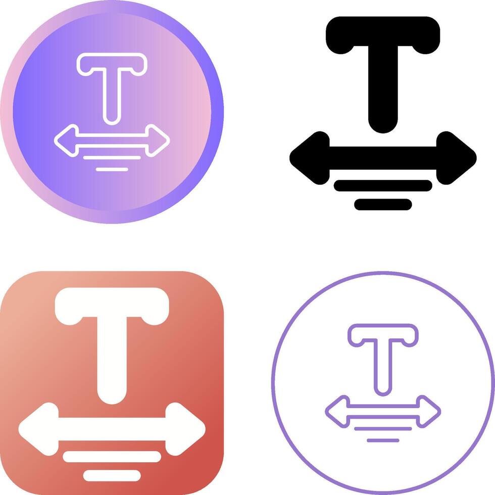 Text Vector Icon