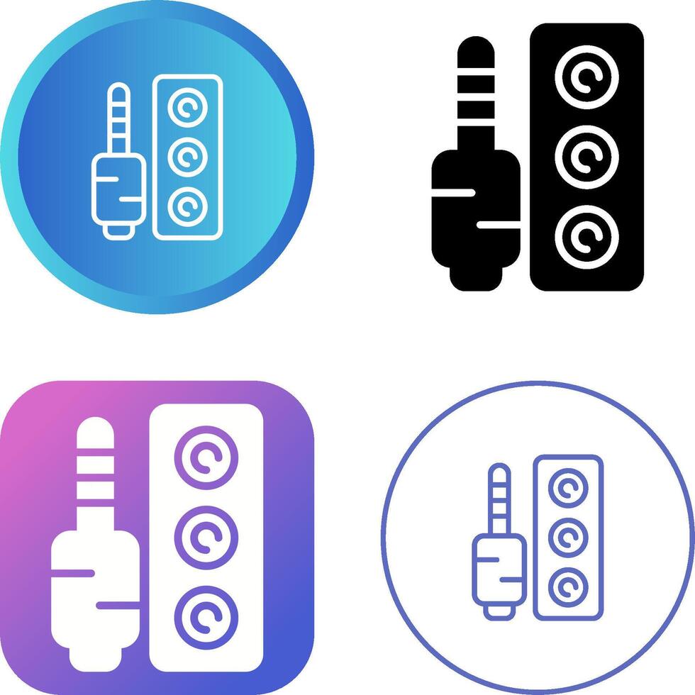 Sound Ports Vector Icon