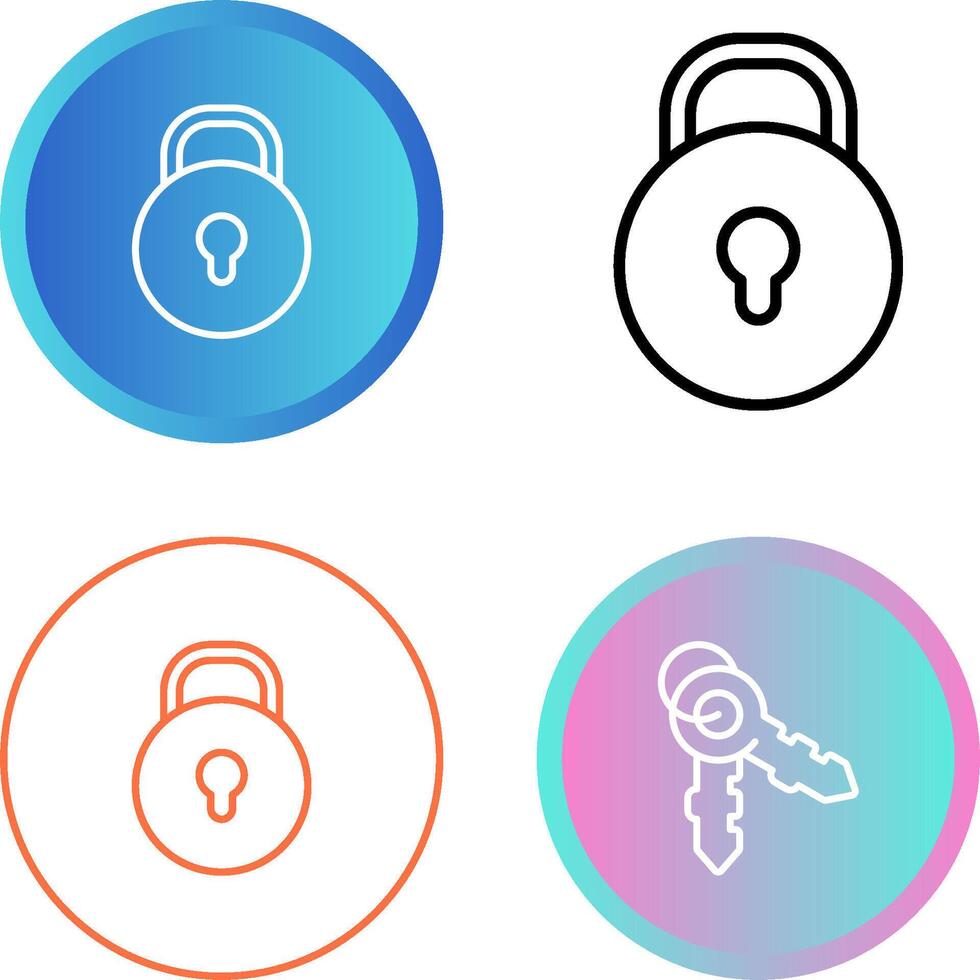 Padlock Vector Icon