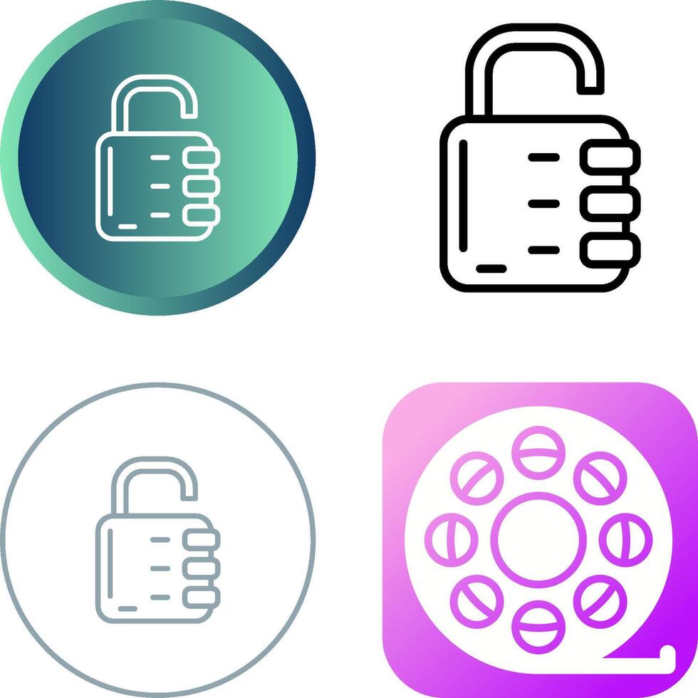 Padlock Vector Icon