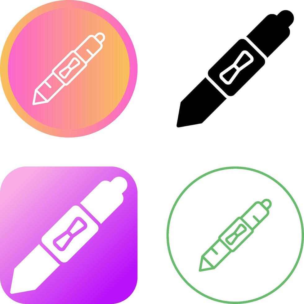 Tablet Pen Vector Icon