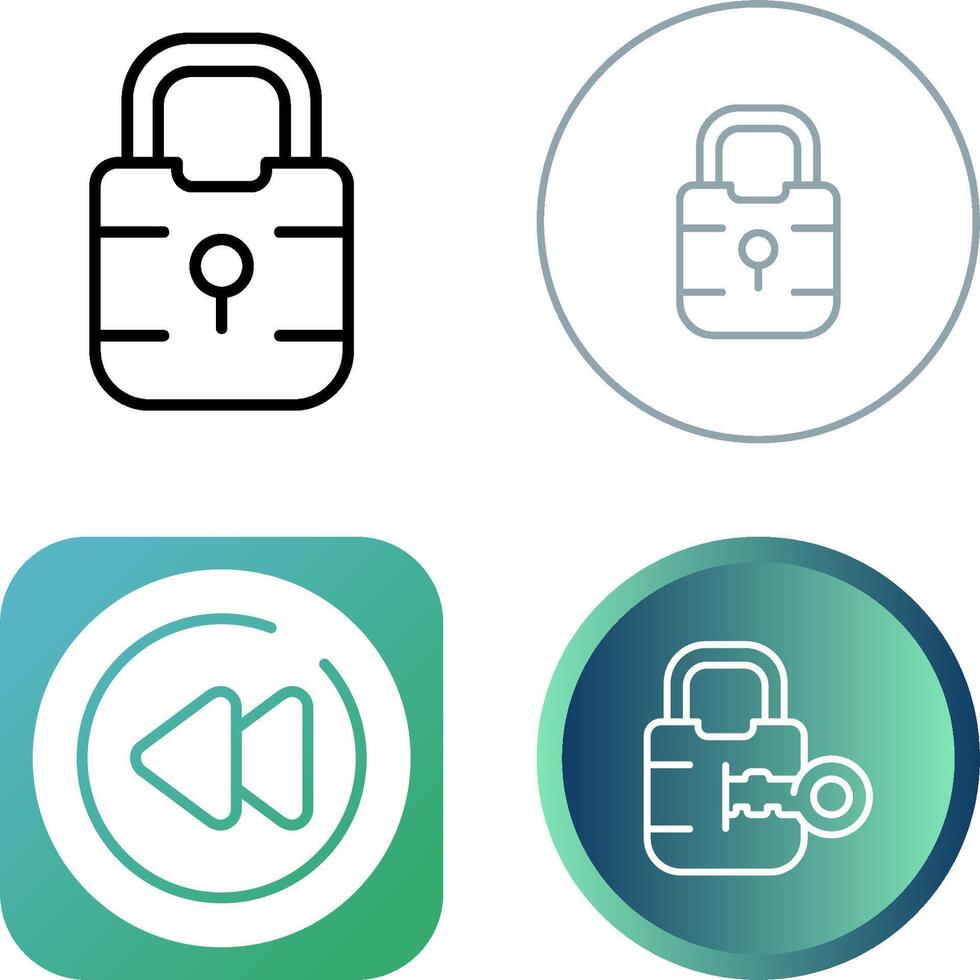 Padlock Vector Icon