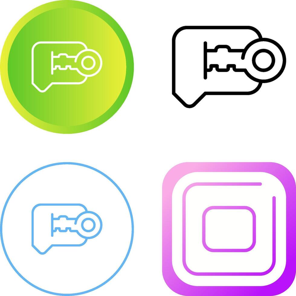 Chat Bubble Vector Icon