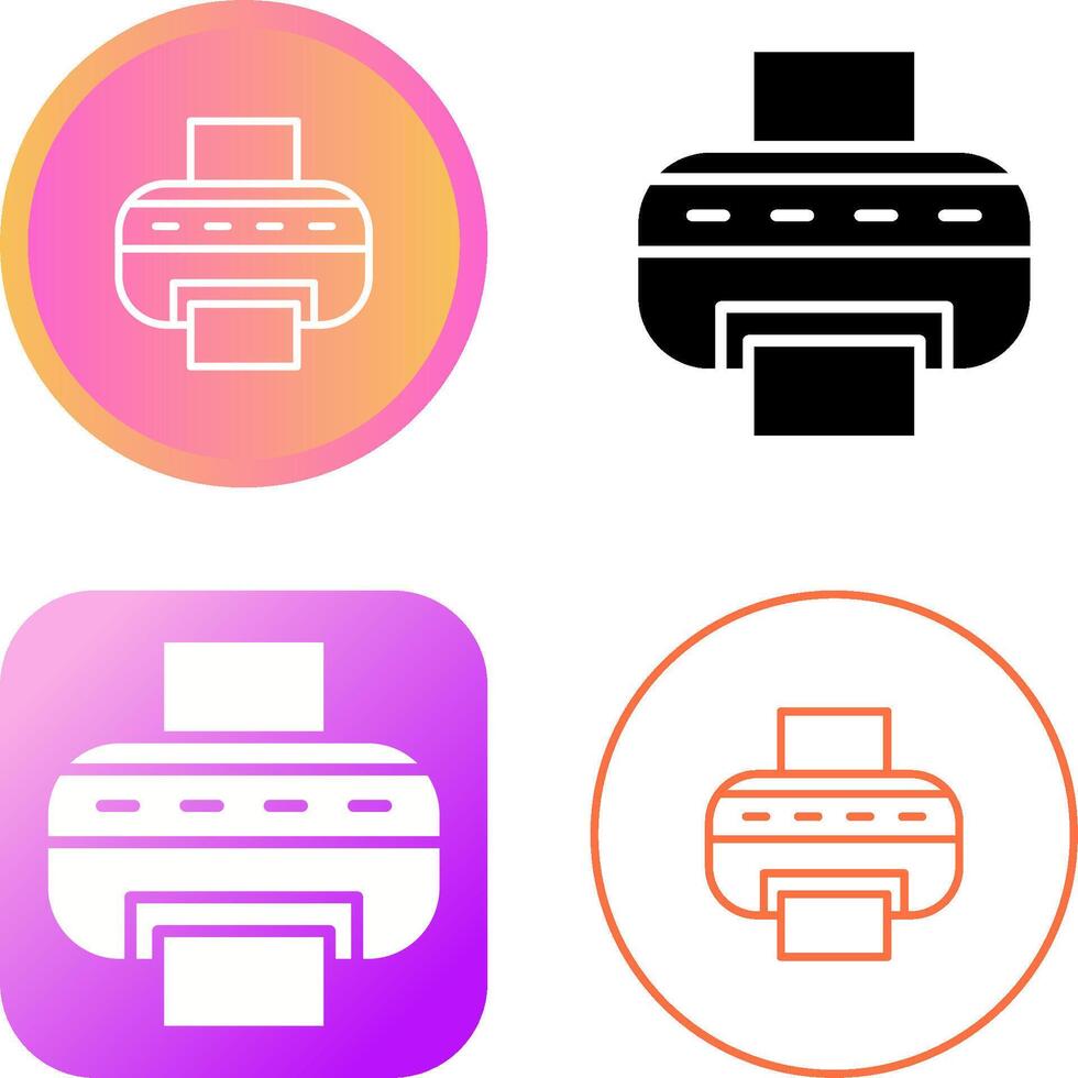Printer Vector Icon