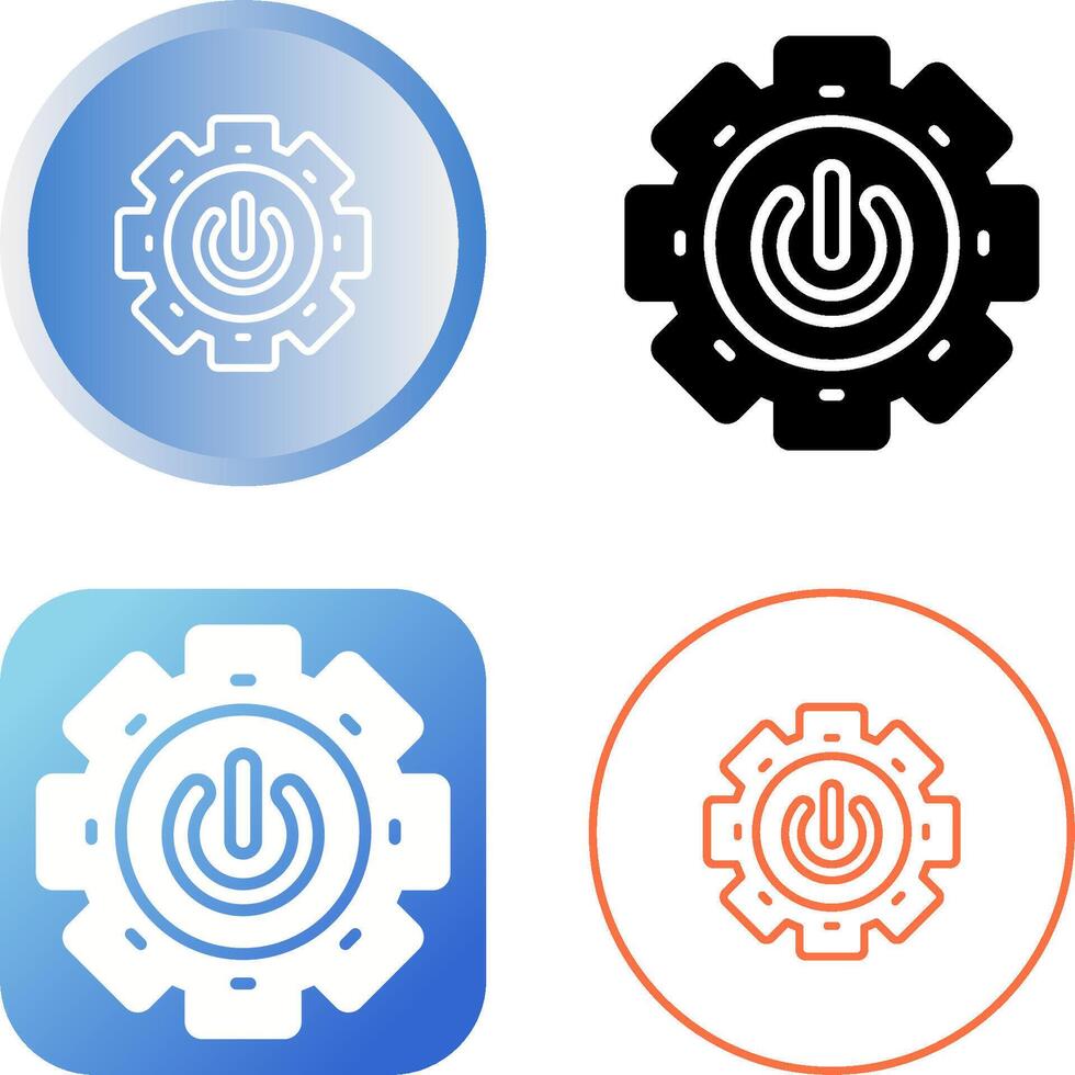 Power Button Vector Icon