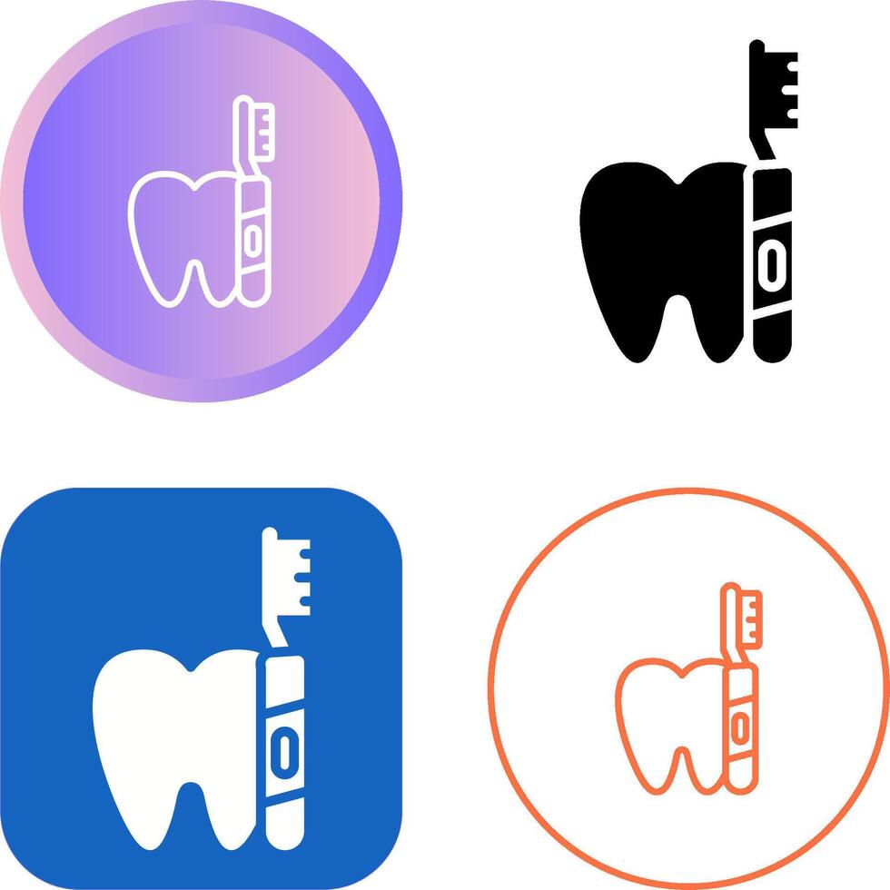 Toothbrush Vector Icon