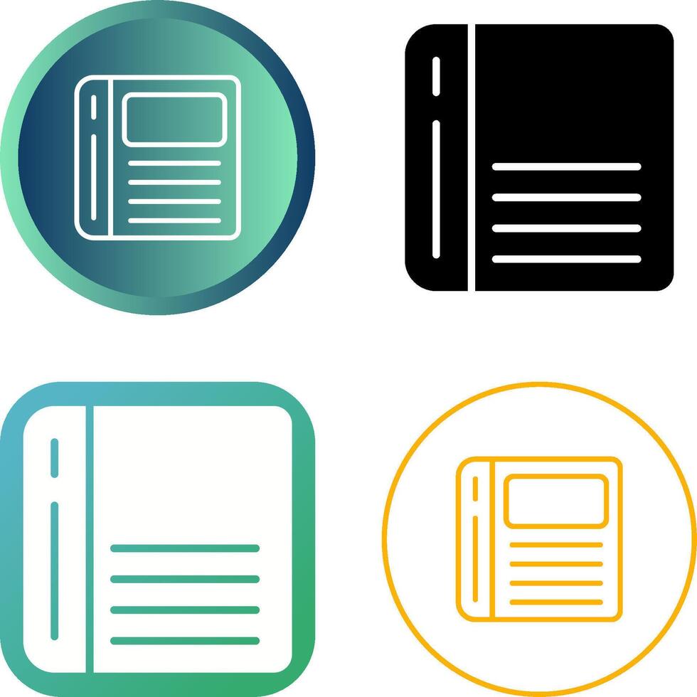 Book Vector Icon