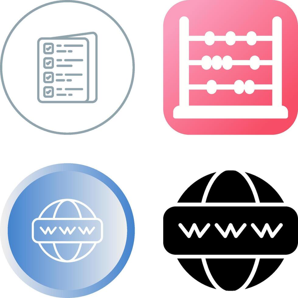 World Wide Web Vector Icon