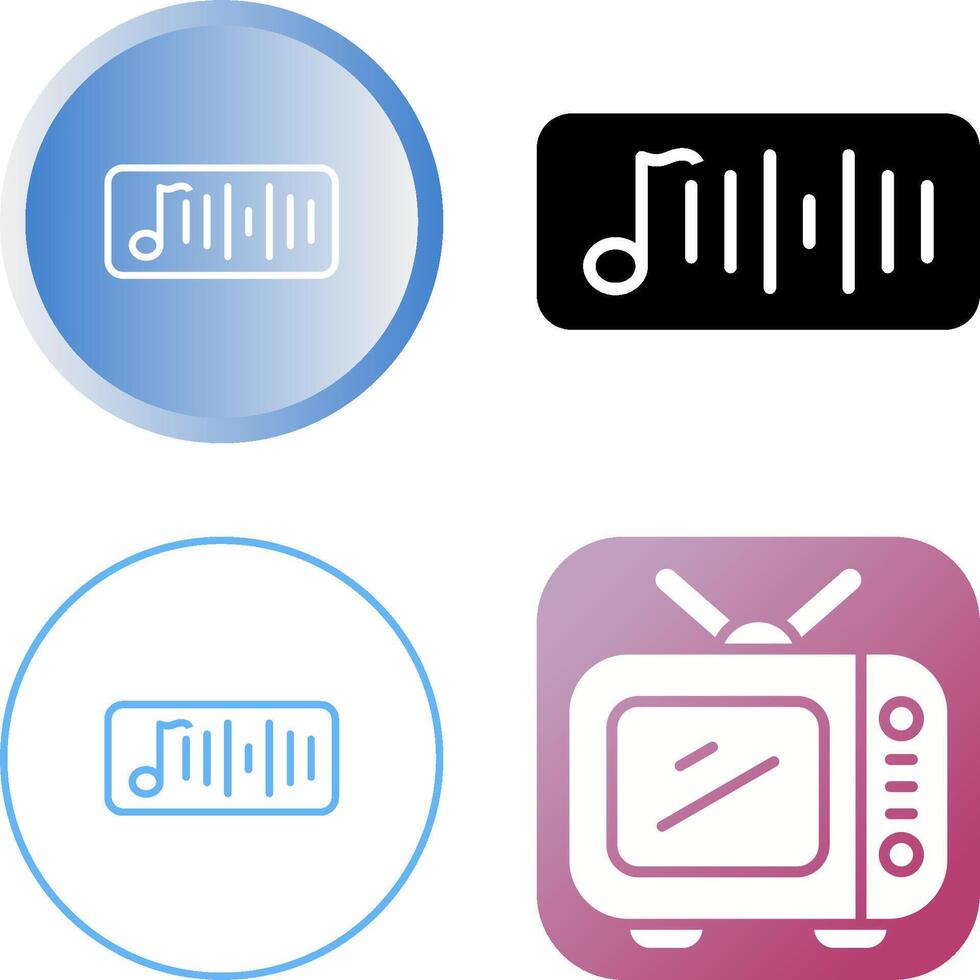 Audio Vector Icon