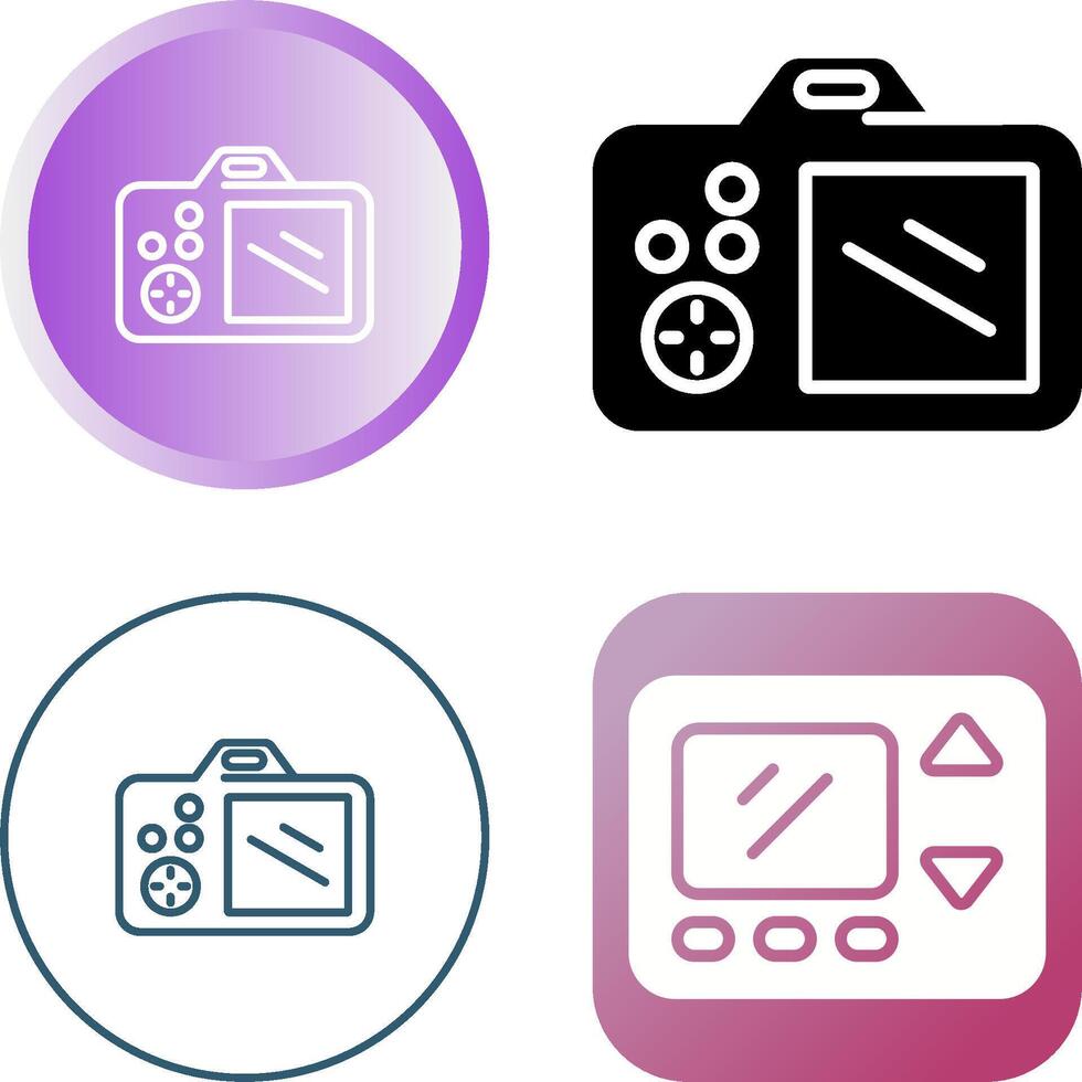 Dslr Camera Vector Icon