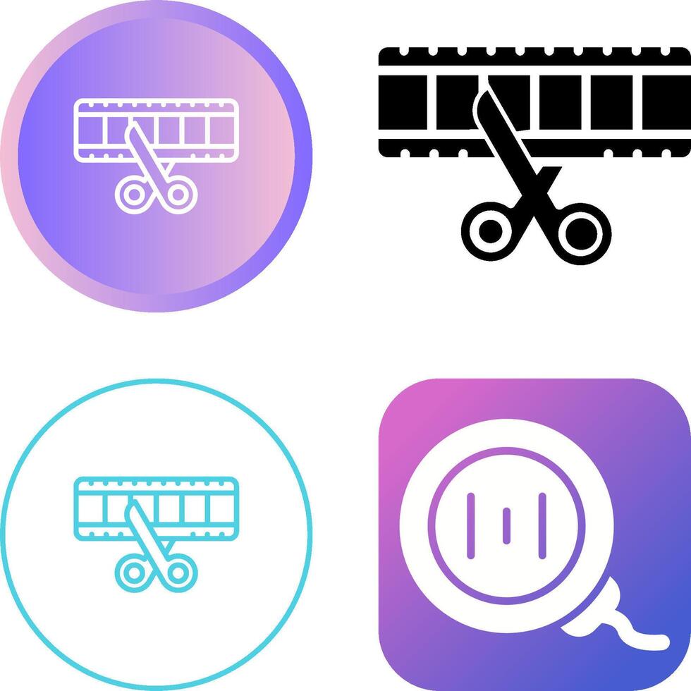 Cutting Vector Icon
