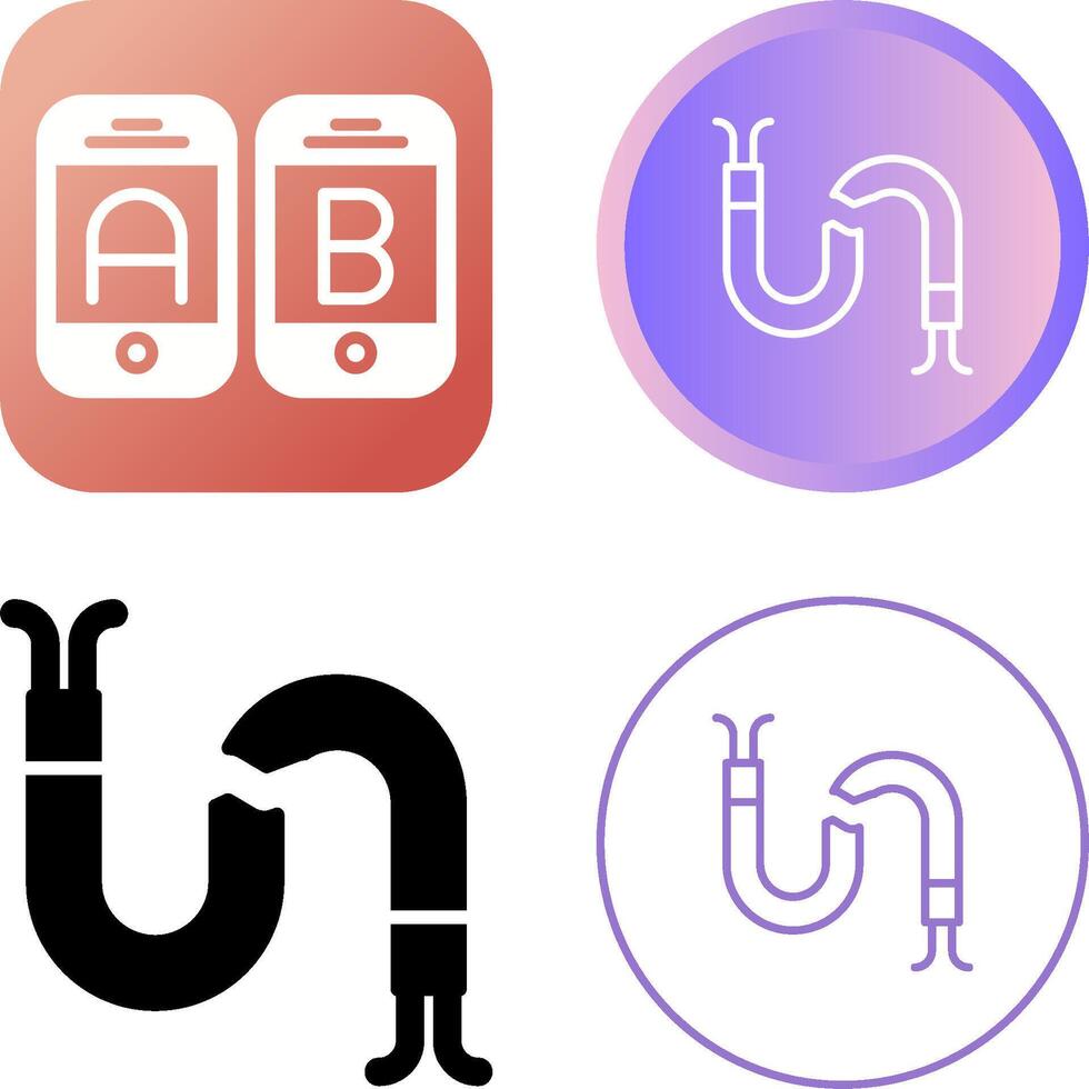 Broken Cable Vector Icon