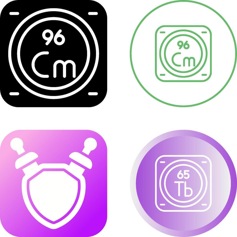 Chemical Element Vector Icon