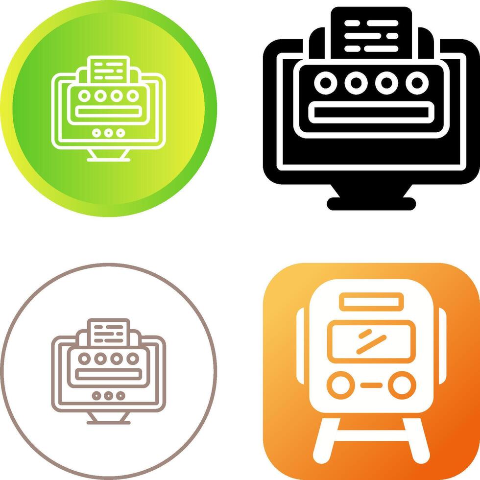 Printer Vector Icon