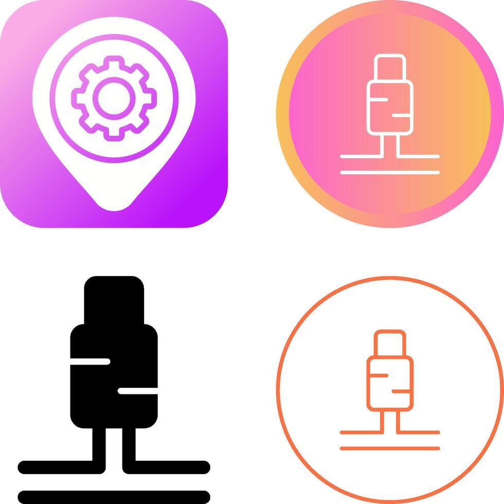 Usb Cable Vector Icon